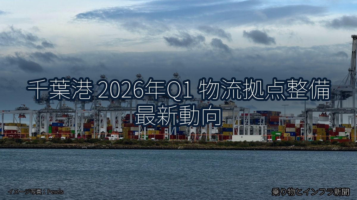 千葉港 2026年Q1 物流拠点整備 最新動向（乗り物とインフラ新聞）