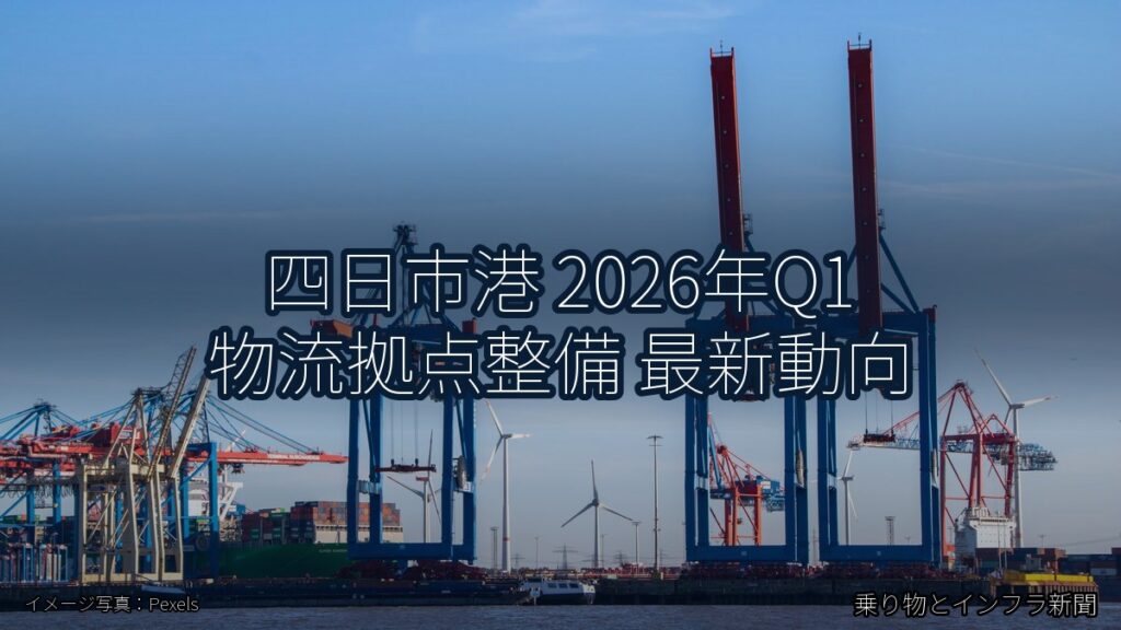 四日市港 2026年Q1 物流拠点整備 最新動向（乗り物とインフラ新聞）
