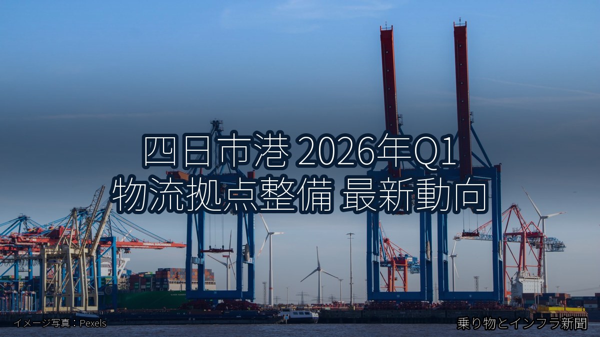 四日市港 2026年Q1 物流拠点整備 最新動向(乗り物とインフラ新聞)