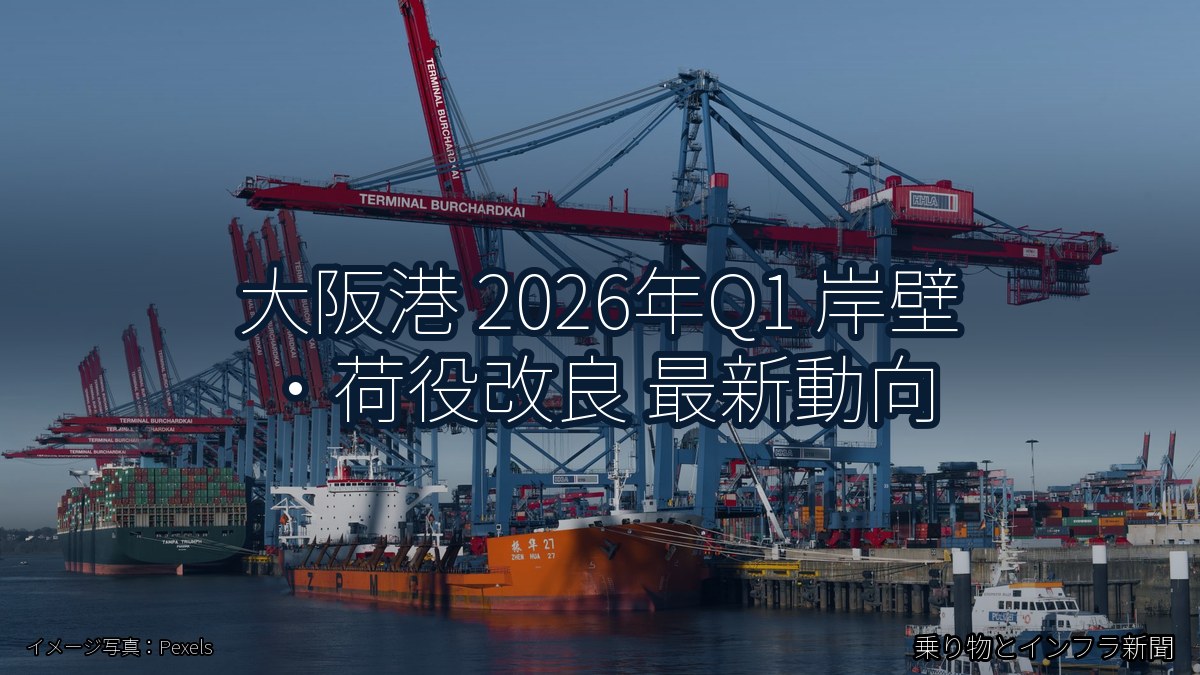 大阪港 2026年Q1 岸壁・荷役改良 最新動向（乗り物とインフラ新聞）