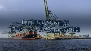 堺泉北港 2026年Q1 新ターミナル整備 最新動向（乗り物とインフラ新聞）