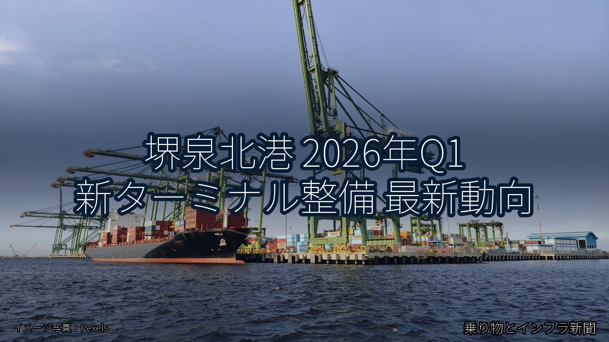 堺泉北港 2026年Q1 新ターミナル整備 最新動向（乗り物とインフラ新聞）