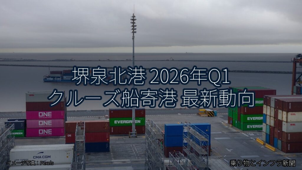 堺泉北港 2026年Q1 クルーズ船寄港 最新動向（乗り物とインフラ新聞）