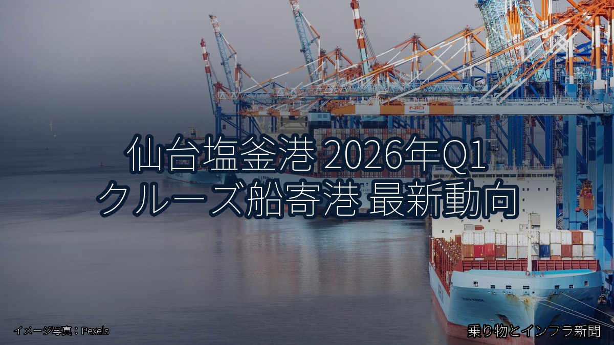 仙台塩釜港 2026年Q1 クルーズ船寄港 最新動向（乗り物とインフラ新聞）