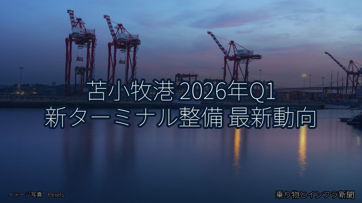 苫小牧港 2026年Q1 新ターミナル整備 最新動向（乗り物とインフラ新聞）