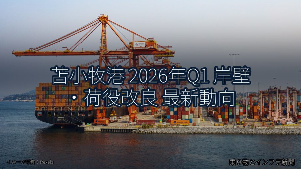 苫小牧港 2026年Q1 岸壁・荷役改良 最新動向（乗り物とインフラ新聞）