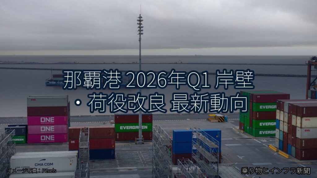 那覇港 2026年Q1 岸壁・荷役改良 最新動向（乗り物とインフラ新聞）
